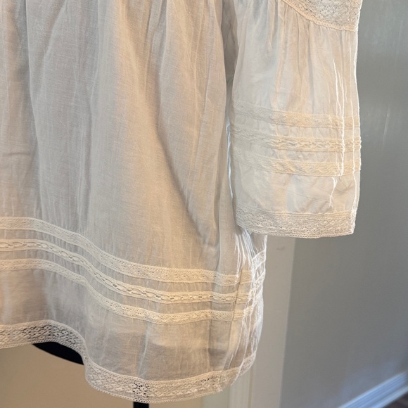 Love the Label White Lace Women's Top - Picture 5 of 7
